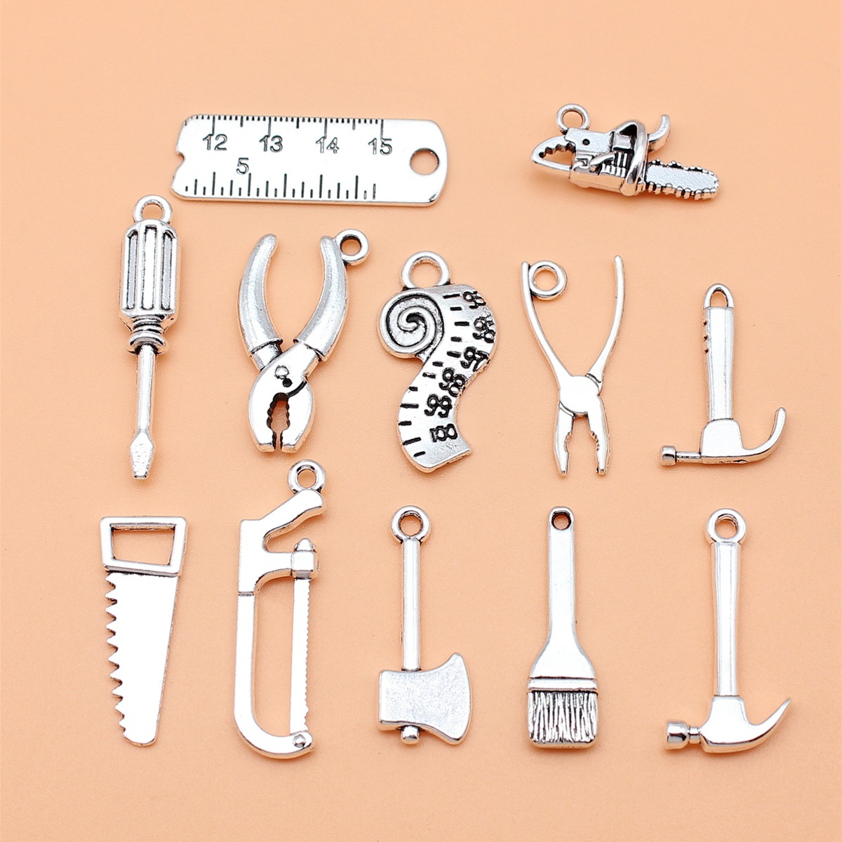 12pcs Antique Silver Color Too - огляд і ціна Collectible Vintage Tools