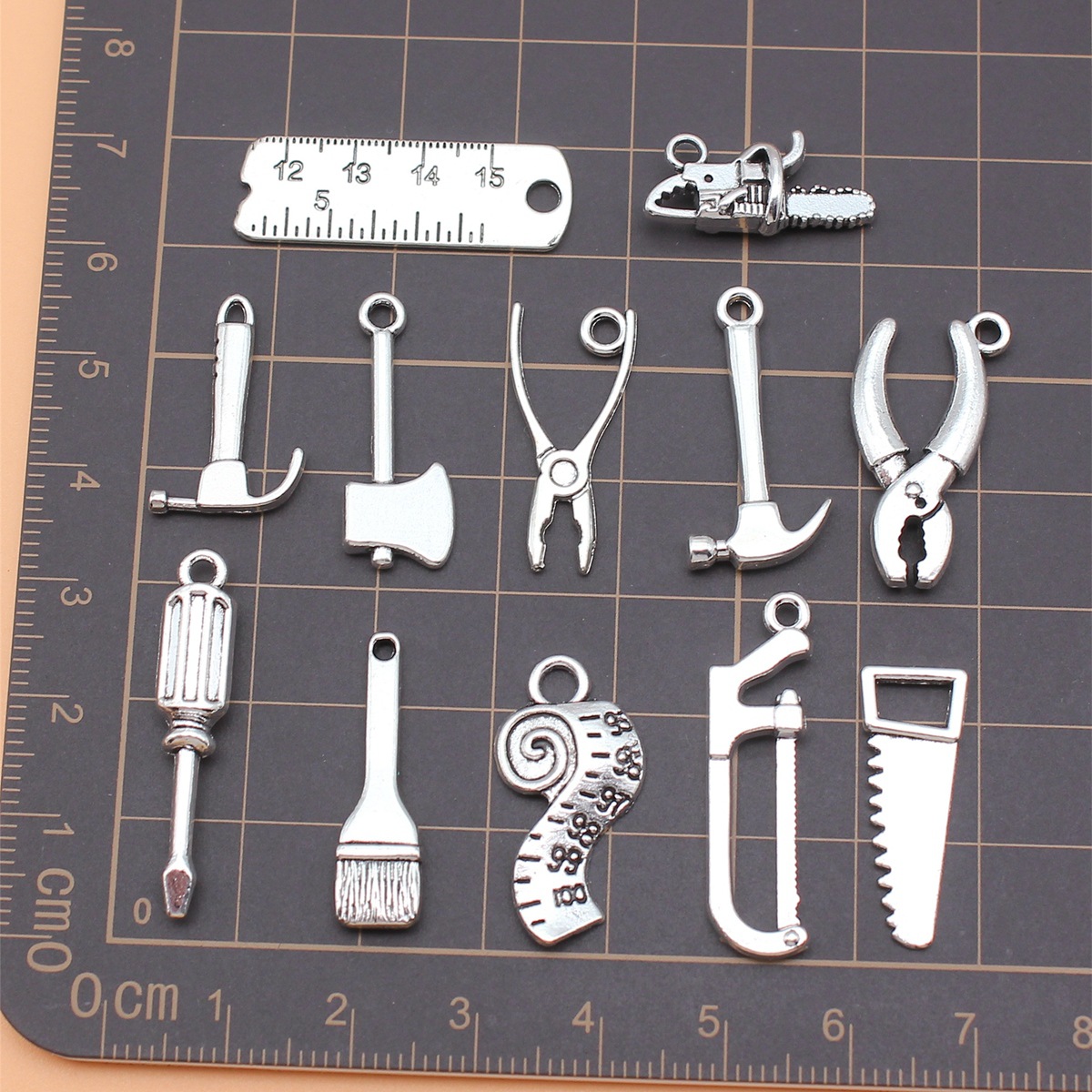 12pcs Antique Silver Color Too - огляд і ціна Collectible Vintage Tools