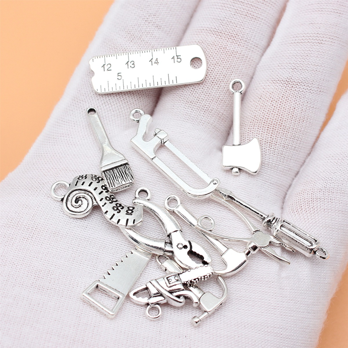12pcs Antique Silver Color Too - огляд і ціна Collectible Vintage Tools